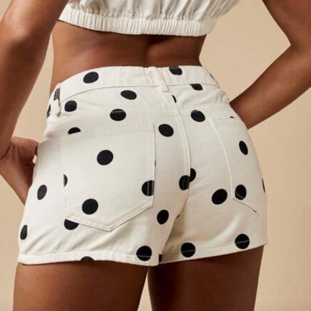 Polka Dot Women's Shorts and Top Set